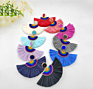 colorful stud earrings
