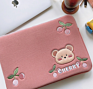 Micani Sales Ins Korea Style Fabric Laptop Sleeve Tablet Pouch Cover Laptop Bag Portable Pad Bag Storage Pouch for Air Pad