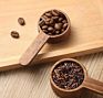 Newest Design Coffee Bean Powder Black Walnut Wood Measuring Scoop with Handle