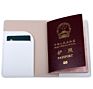 Couple Black and White Pu Passport Case Mrs Mr Passport Cover