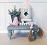 Wood Riser Stand Counter Stand Farmhouse Wood Pedestal Riser Stand