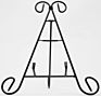 for Desktop Iron Display Stand for Holding Pictures Art Design Wrought Iron Easel