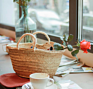 Holiday Beach Bag with Pearl Large Tote Straw Bag Crossbody Handbag Bag for Women