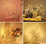 Diy Led Desk Tree Lamp Table Decor 36 Pearl Led Lights for Home Wedding Party Decoration Touch Switch Battery Powered or Usb