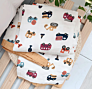 Os 100% Bamboo Fiber Organic Muslin Swaddle Blanket for Kids