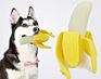 Creative Soft Tpr Banana Squeaky Pet Dog Chew Toy