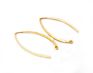 Gold Plated Earwire Jewelry Components