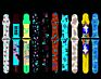 Printed Silicone Sports Band Strap for Smart Iwatch Printed Silicone Rubber Apple Watch Band