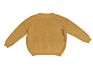 Children's Soft Knitted Sweater Coat Baby Girls Solid Color V-Neck Corn Knit Warm Sweater