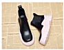 Leather Rain Luxury Chunky Military Combat Cowboy Rain Designer Branded Platform Heel Ankle Women's Boots