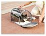 Material Casual Breathable Clear Pet Carrier Handbag Transparent Shoulder Crossbody Cat Dog Carrier Travel Bag