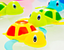 Popular Swimming Floating Turtle Swim and Crawl Wind up Toys Turtle Bath Toys Baby Bath Toys for Kids