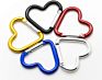 Heart Shaped Gift Aluminum Alloy Carabiner Hook