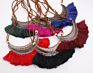 Women's Tassel Necklace Drop Shipping Jewelry Retro Bohemian Crescent Pendant Necklace