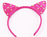 Metallic Studs Cat Ear Headband for Children