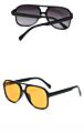 Simple Sunglasses Display Rack Women and Mens Sunglasses Double Beam Safety Sunglass