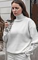 Elegant Jumpsuit Lady Knitted Woman Casual Sweatsuit Women's Pullover Top