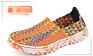 Knitted by Hand Men's Women's Loafer Casual Shoes Breathable Elastic Band Slip-On Mens Womens