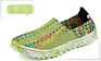 Knitted by Hand Men's Women's Loafer Casual Shoes Breathable Elastic Band Slip-On Mens Womens