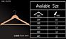 Clothes Wood Hanger for Display Able to Personalized Logo Wooden Hangers
