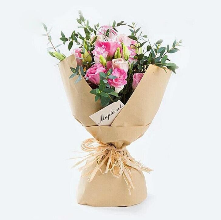 Buy Wholesale Thick Waterproof Flower Wrapping Kraft Paper