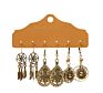 Stainless Steel Ethnic Earrings Woman Colorful Retro Tassel Pendant Earrings Bohemian Jewelry Earrings