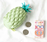 Youngs Ys-Lqb067 Customized Silicone Coin Purse Keychain Pineapple Wallet Silicone Coin Purse