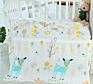 100% Cotton Muslin Swaddle Blanket Tassel 120*110 Cm Wrap Towel for Baby