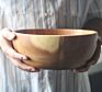 Deep round Dish Style Shallow Wooden Bowl Export to Japan with Different Size Salad Bowl