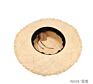 Women's anti Jazz Hat Solid Color Breathable Straw Hat Outdoor Travel Sun Hat