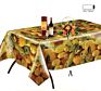 Polyester Fruit Agriculture Tablecloth Fruit Table Cloth