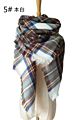 Women's Fall Scarf Classic Tassel Plaid Scarf Warm Soft Chunky Large Blanket Wrap Shawl Scarves