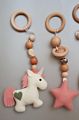 wooden Felt Crib Hanging Activity Gym Toys Baby play Gym Toys