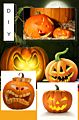 Kitchen Accessories Halloween Kitchen Tools Fruit Knife Pumpkin Carving Knife Set of 5 Pieces
