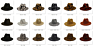 Custom  Fedora Hat