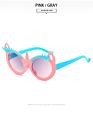 Cartoon Unicorn Children Shades Unisex Decorate Jelly Color Sunglasses