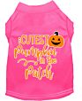 Cutest Pumpkin in the Patch Screen Print Dog Shirt