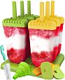 Reusable Popsicle Molds Ice Cream Molds Maker - Set of 6