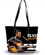 Elvi Presley Design Shopping Tote Bag Foldable Tote Bag