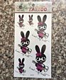 Non-Toxic Cute Black Cat Kids Design Tattoo Sticker Temporary