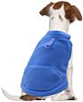 Warm Pullover Fleece Dog Jacket Small Dog Sweater Coat Fleece Vest Dog Sweater with Leash Attachment