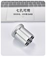 Quickly Revolver Pen Holder, Metal Pencil Holder, Gun Cylinder Design Office Supplies Desk Brush Organizers,Silver,Gold