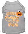 Cutest Pumpkin in the Patch Screen Print Dog Shirt
