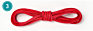 Chinber Cotton Waxed Leather Shoes Laces round Sneaker Shoelace String