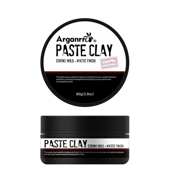 Private Label Styling Set Hair Styling Product Pomade Paste Matt Clay Organic Hair Wax Mens Matte Hair Clay