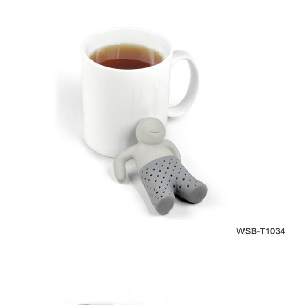 OEM Factory Silicone Tea Infuser Strainer Human Tumbler Tea Infuser