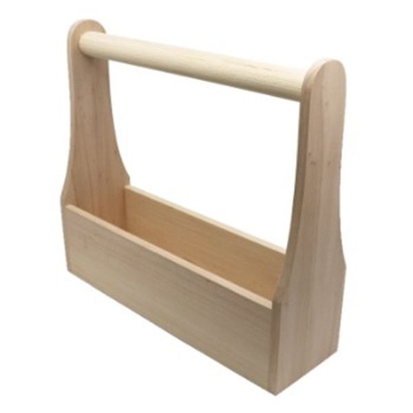 Slim Size Wooden Beer Bottle Carrier