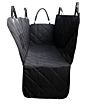 Waterproof Black Cushion Hammock Design&Mesh Bottom Pet Seat Covers Dog Seat Cover for Cars Back Seat