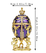 Qifu Small Jewelry Box Enamel Painting Variety of Styles Metal Jewelry Box