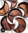 Cat Face Shape Platter Dry Fruit Serving Wooden Plate Wooden Snacks Bowls Kids Serving Plate Food Safe Bio Degradable Material